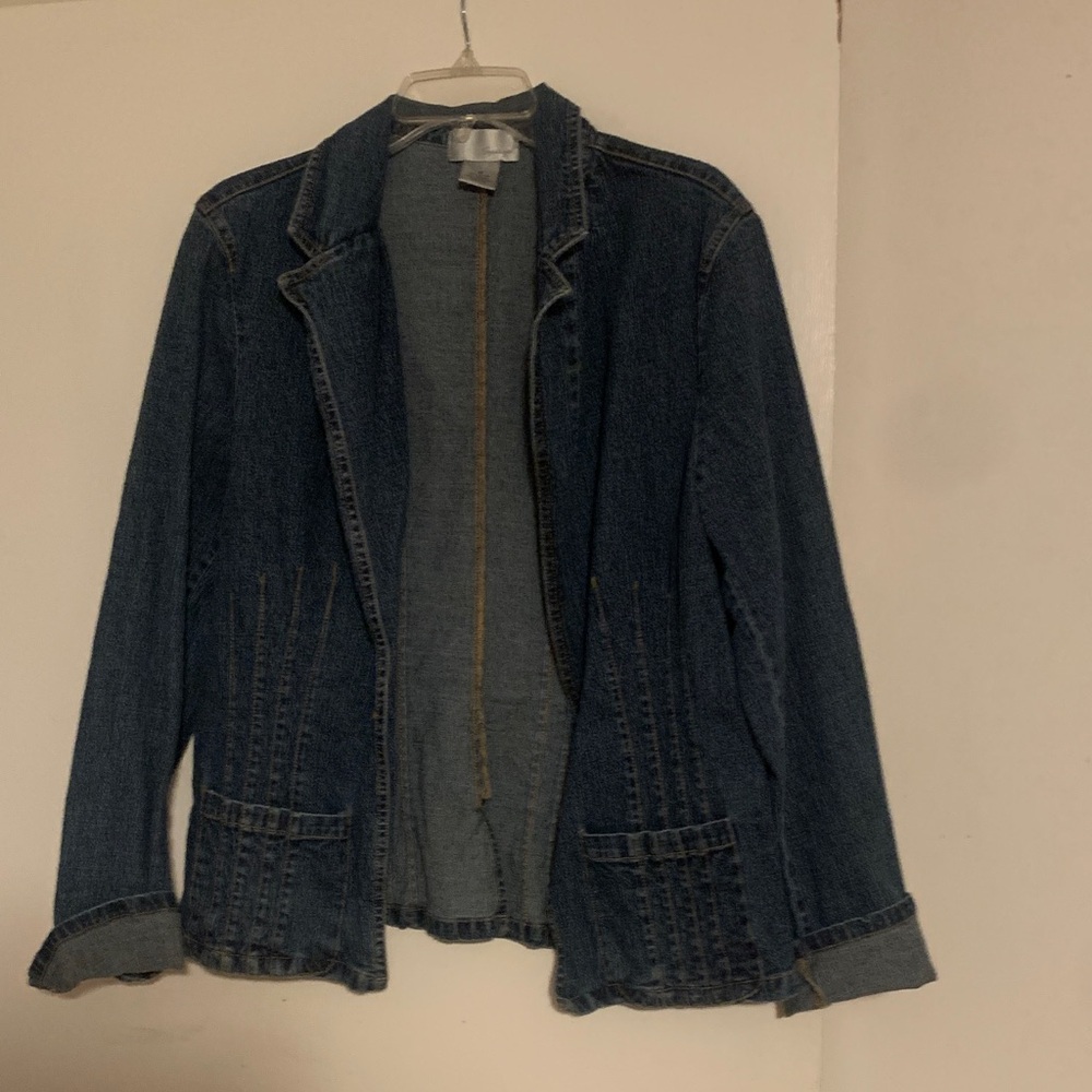 Denim blazer